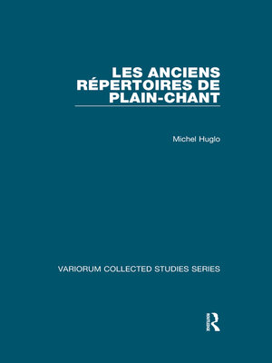 cover image of Les anciens répertoires de plain-chant